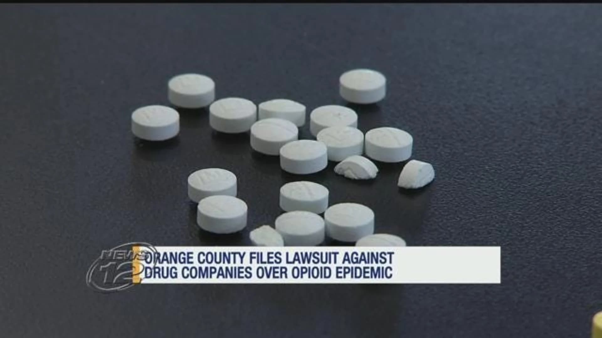 Orange County files lawsuit over opioid epidemic