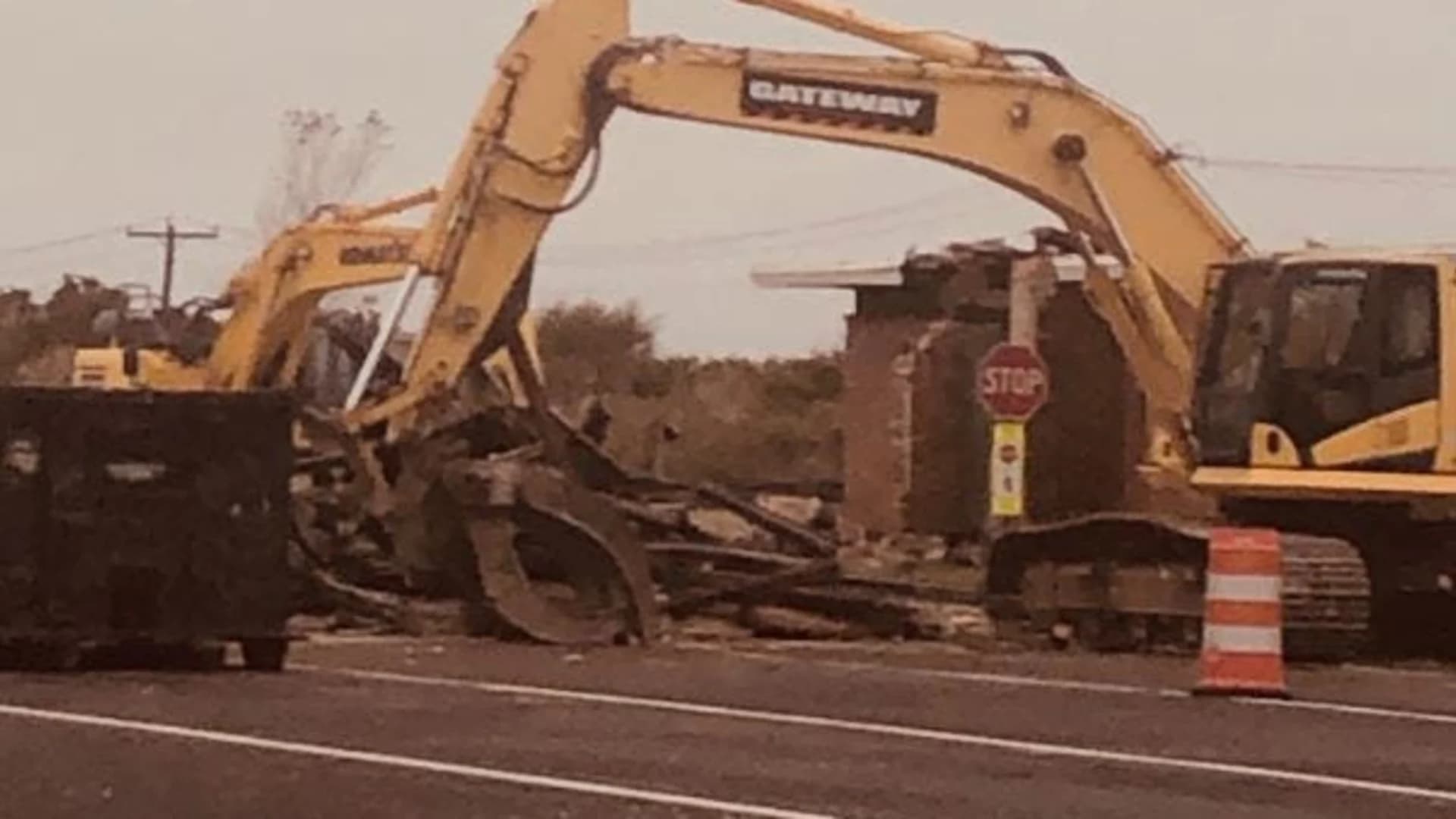 PHOTOS: Jones Beach toll booths on Wantagh Parkway demolished
