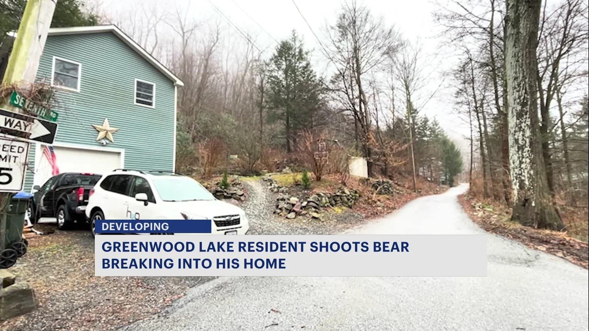 DEC officers search Greenwood Lake for bear that was shot during home break-in