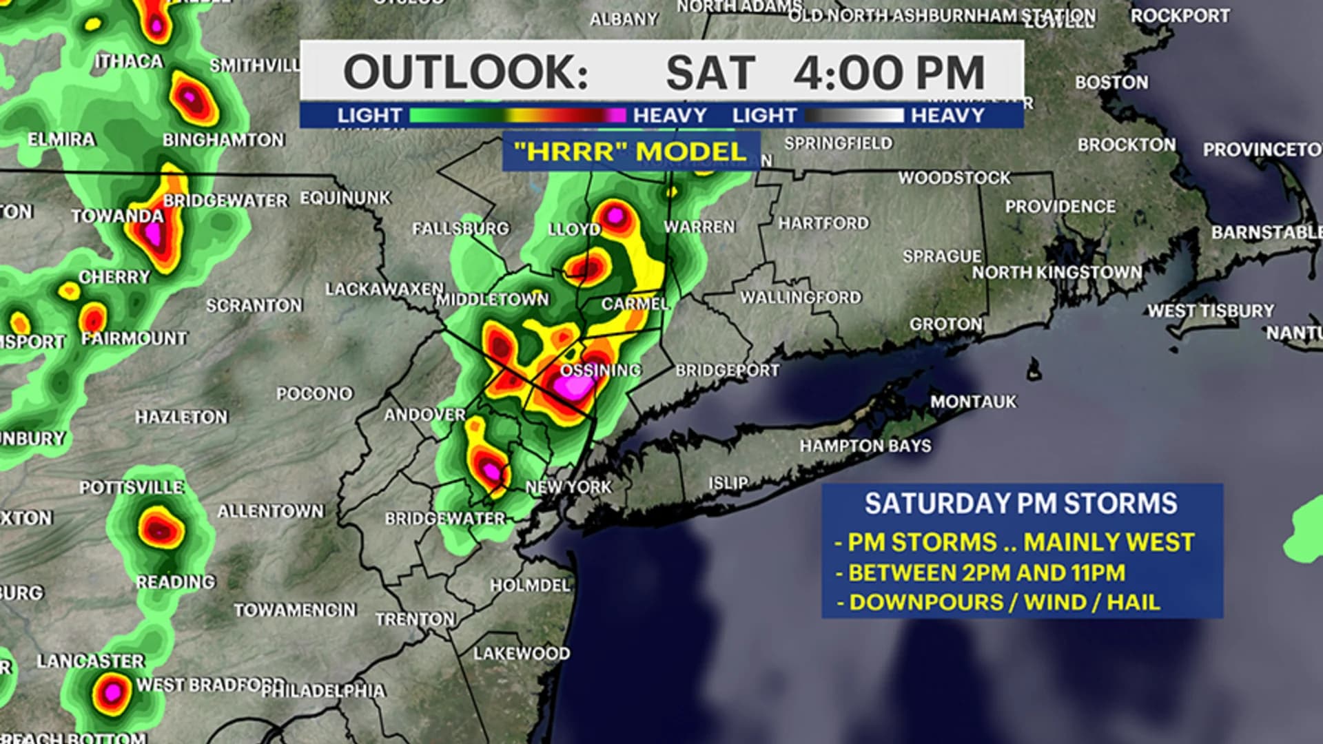 Late-day storms bring chance of damaging winds, hail, localized flooding