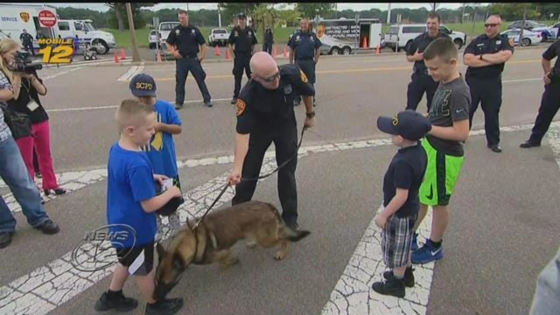 Suffolk PD welcomes 3 special recruits for the day
