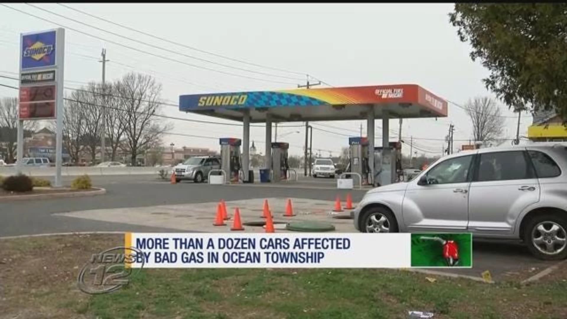 Ocean Township gas station closed after water found in fuel
