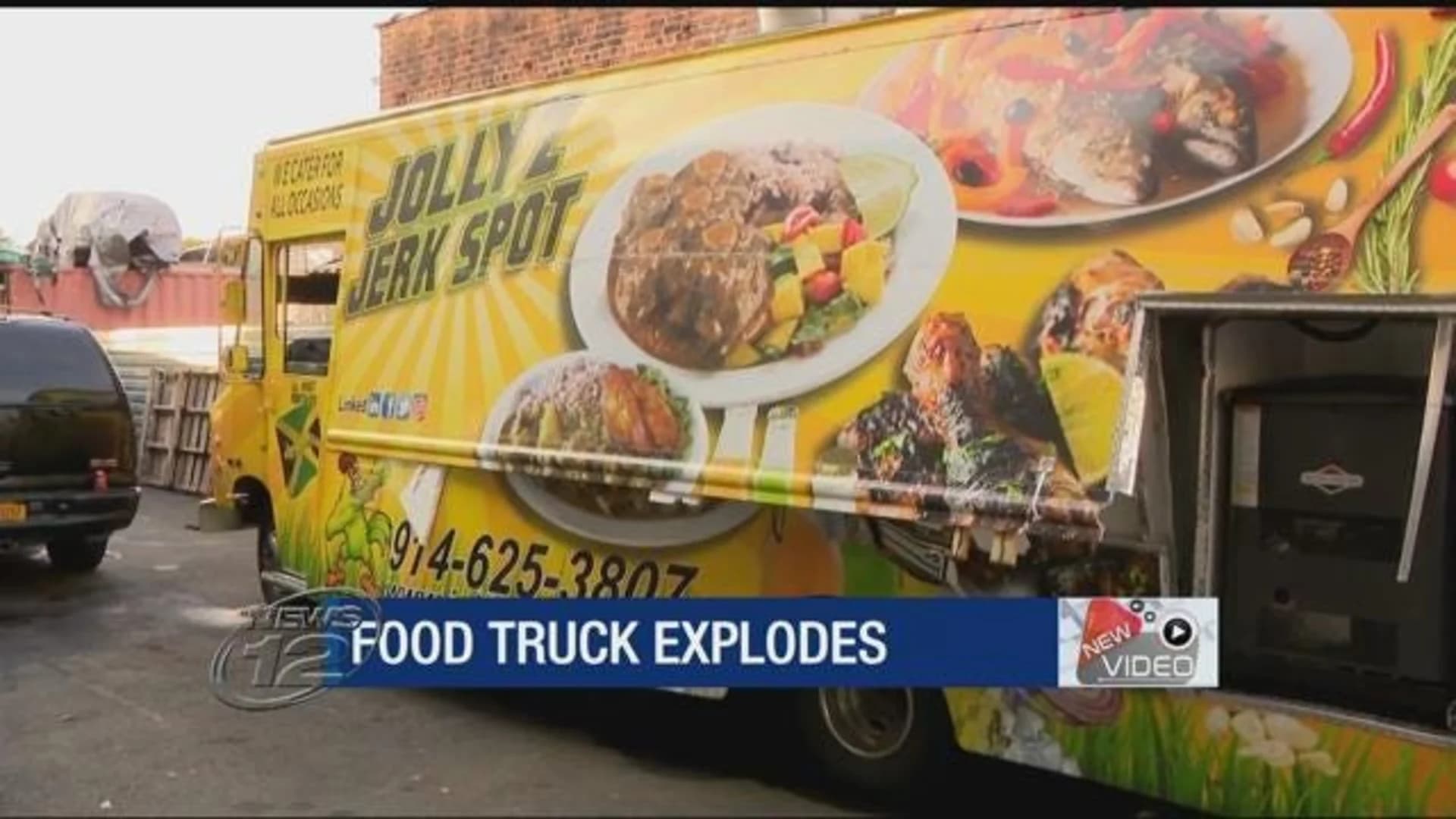 'Doors flying all over the place:' Jerk chicken food truck explodes in Westchester County