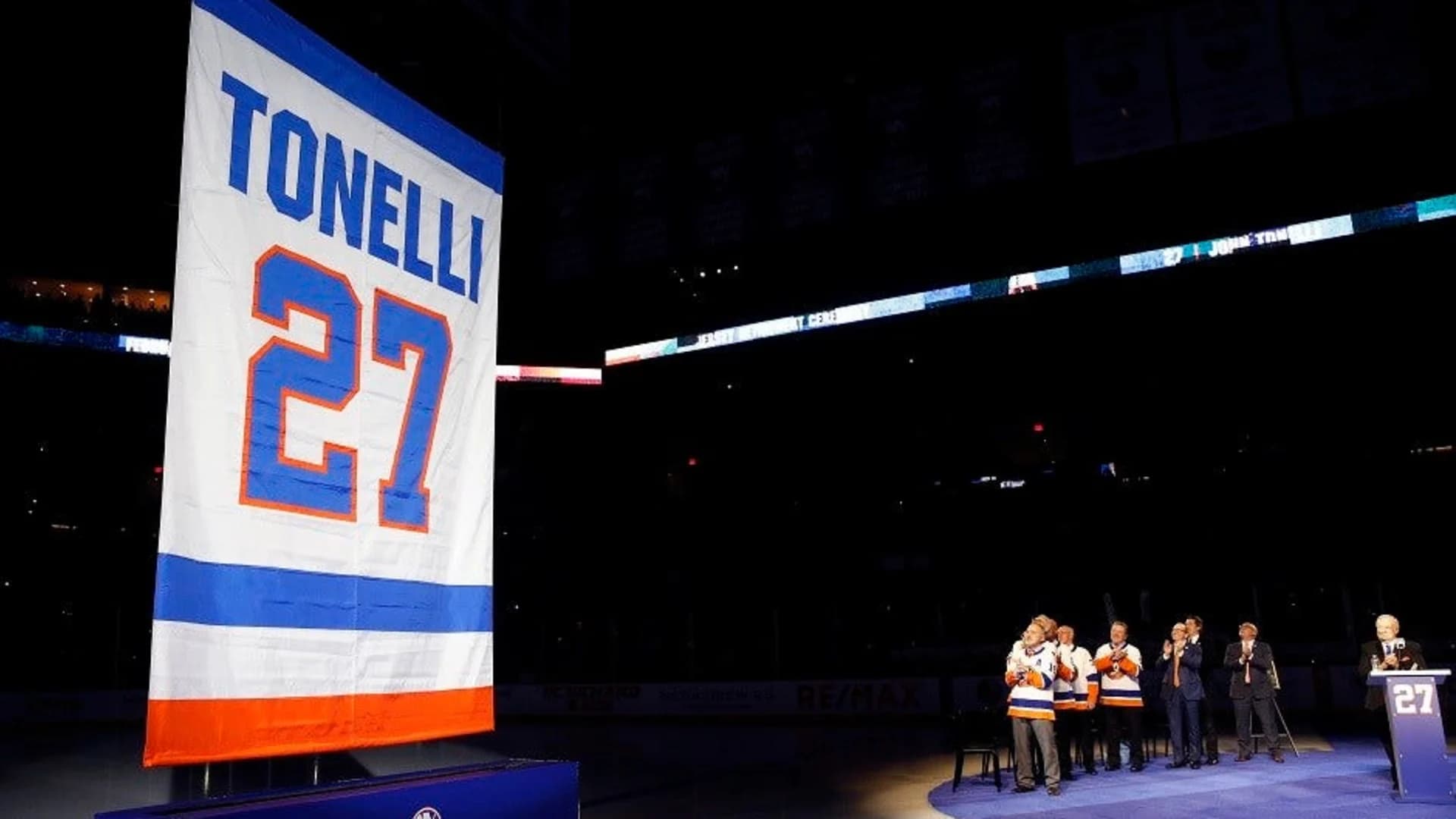 Islanders retire John Tonelli's No. 27
