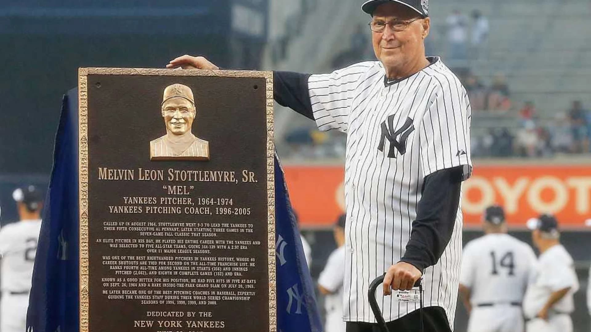 Former ace, longtime pitching coach Stottlemyre dies at 77