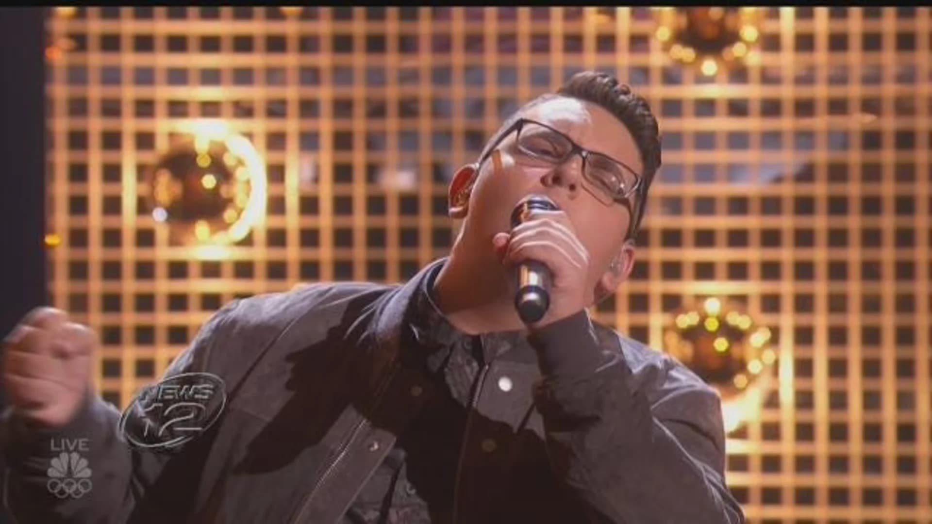 Christian Guardino wows the judges once again on AGT