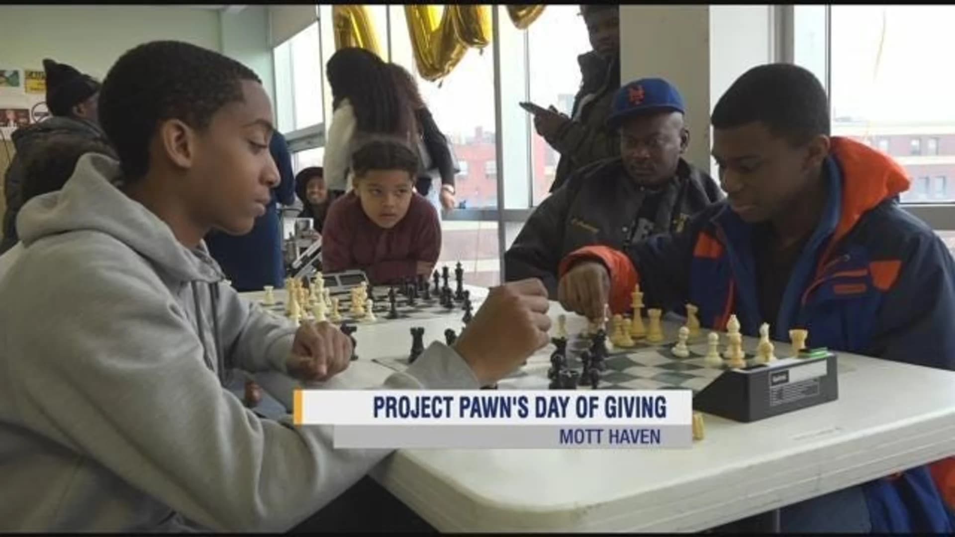 Bronx group that mentors through chess hosts Day of Giving