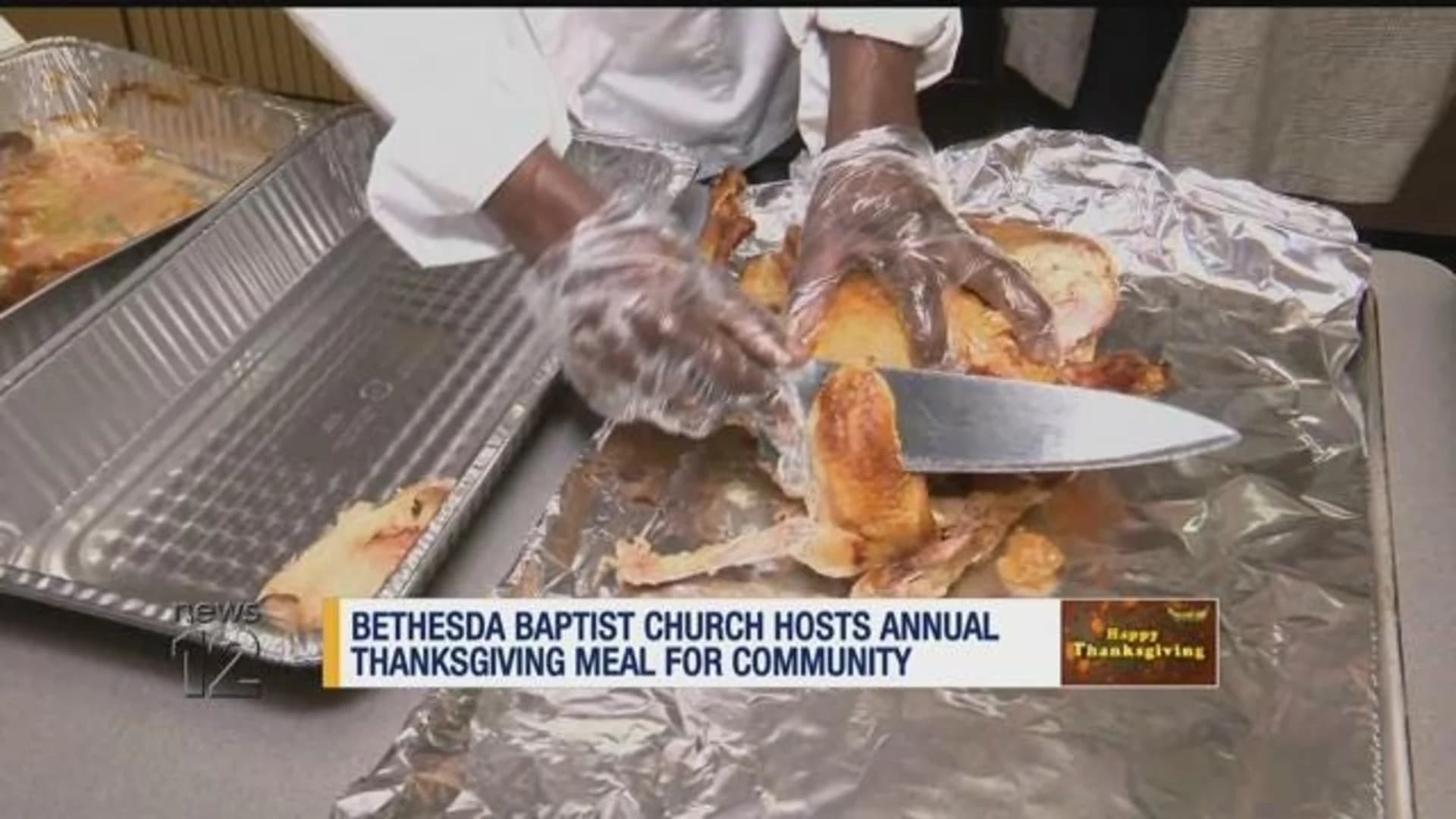 Bethesda Baptist Church hosts annual Thanksgiving meal for the community