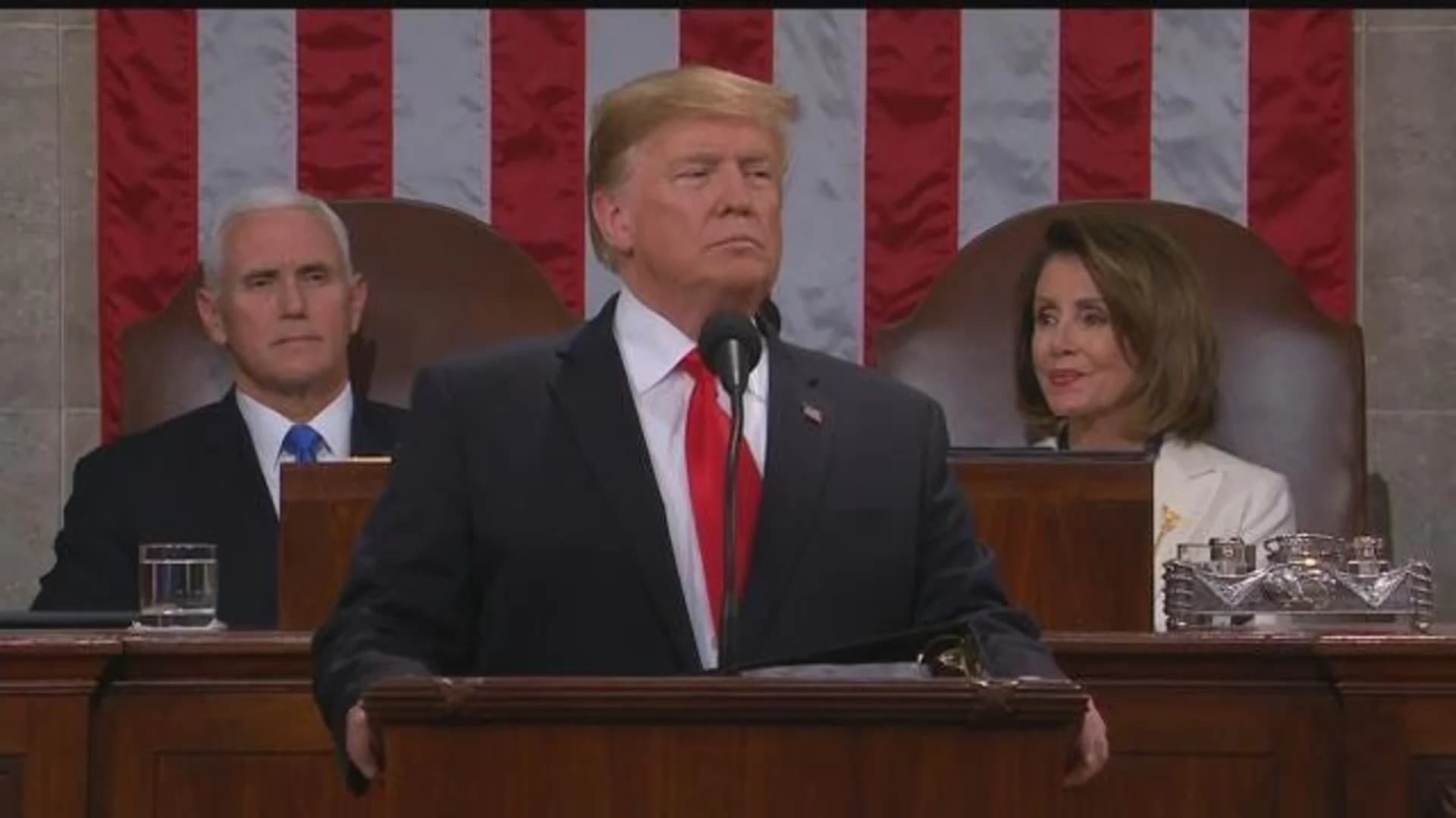 Copy-Trump calls for end of resistance politics in State of Union