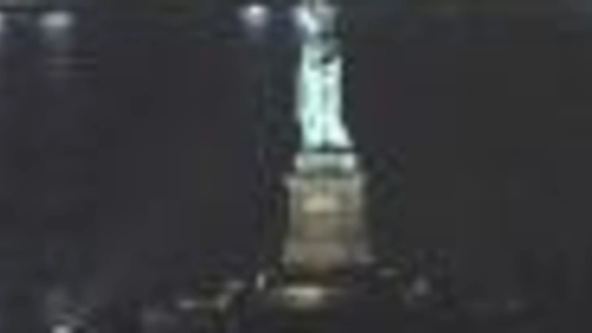 Lights out at Statue of Liberty for several hours