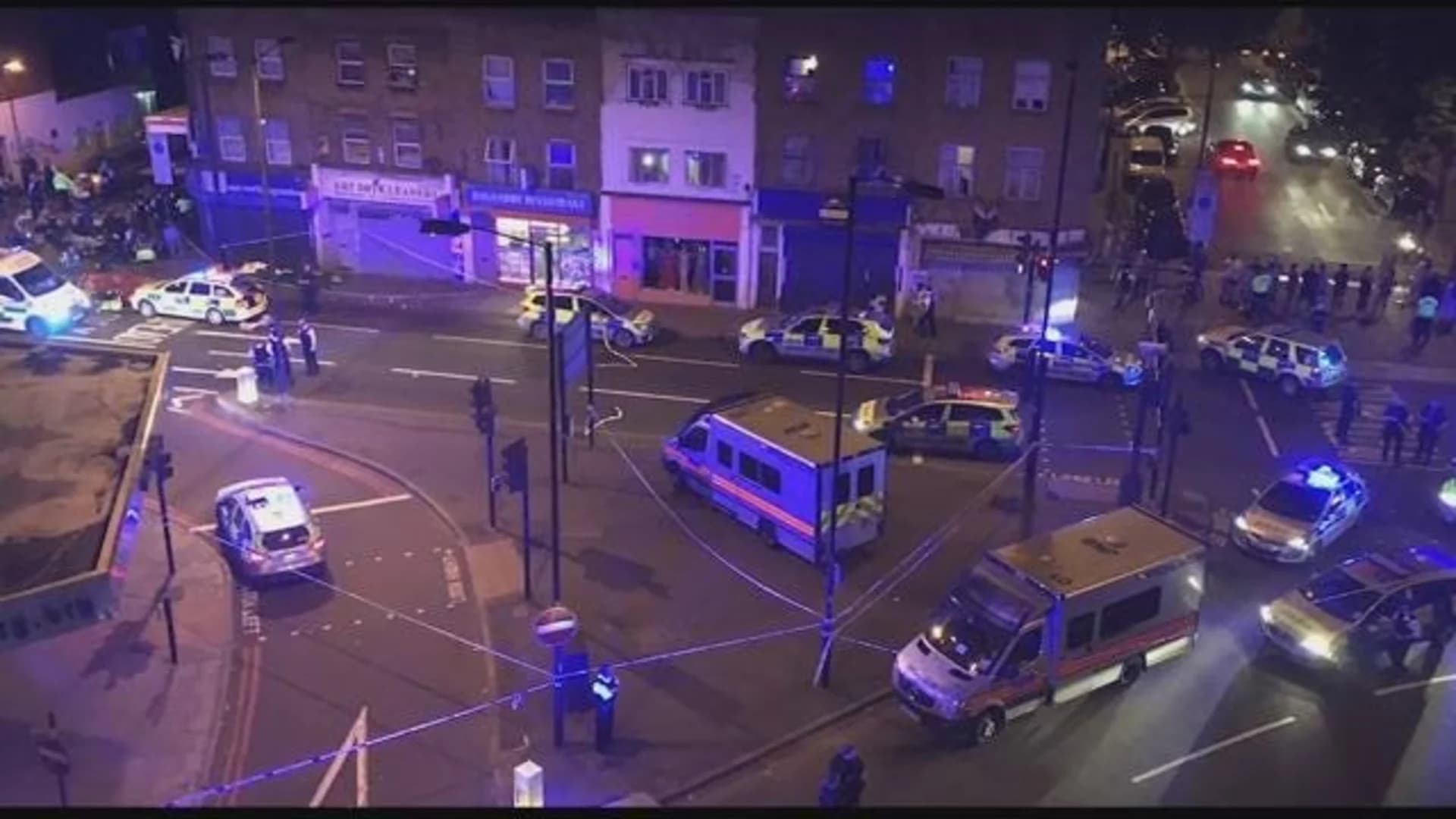 Police: Vehicle strikes several pedestrians on London road