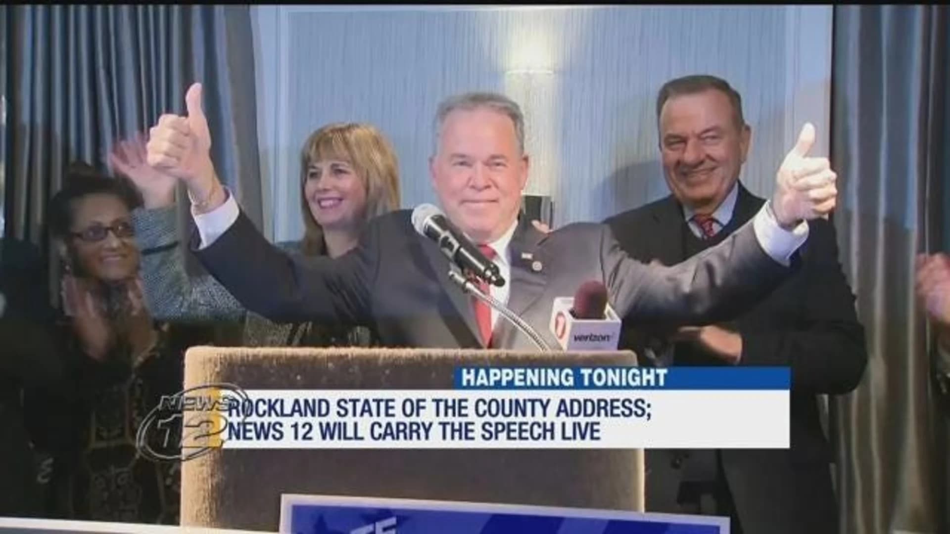 Rockland County Executive Ed Day delivers State of the County address - Live Coverage