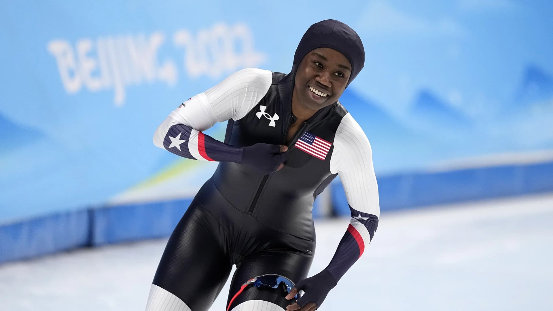 Erin Jackson becomes first Black woman to win Olympic speedskating medal