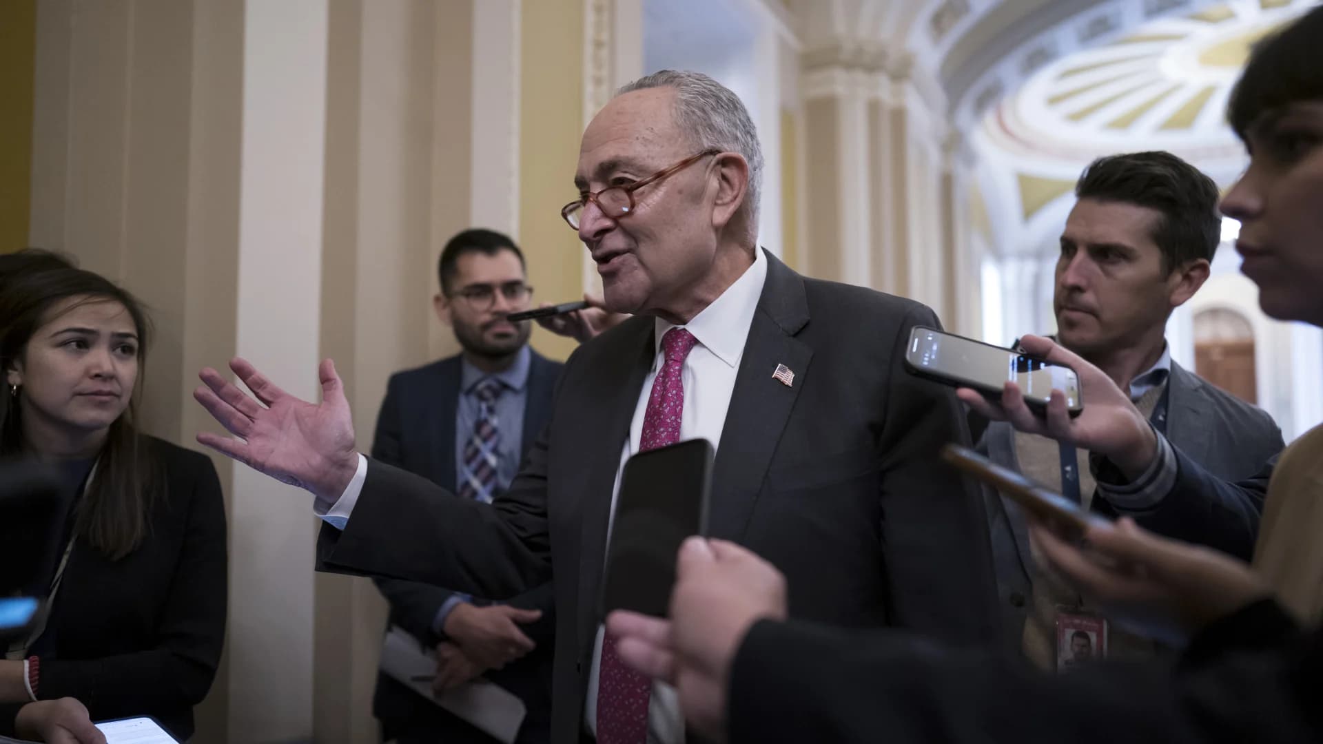 Schumer reelected Senate leader after Dems expand majority