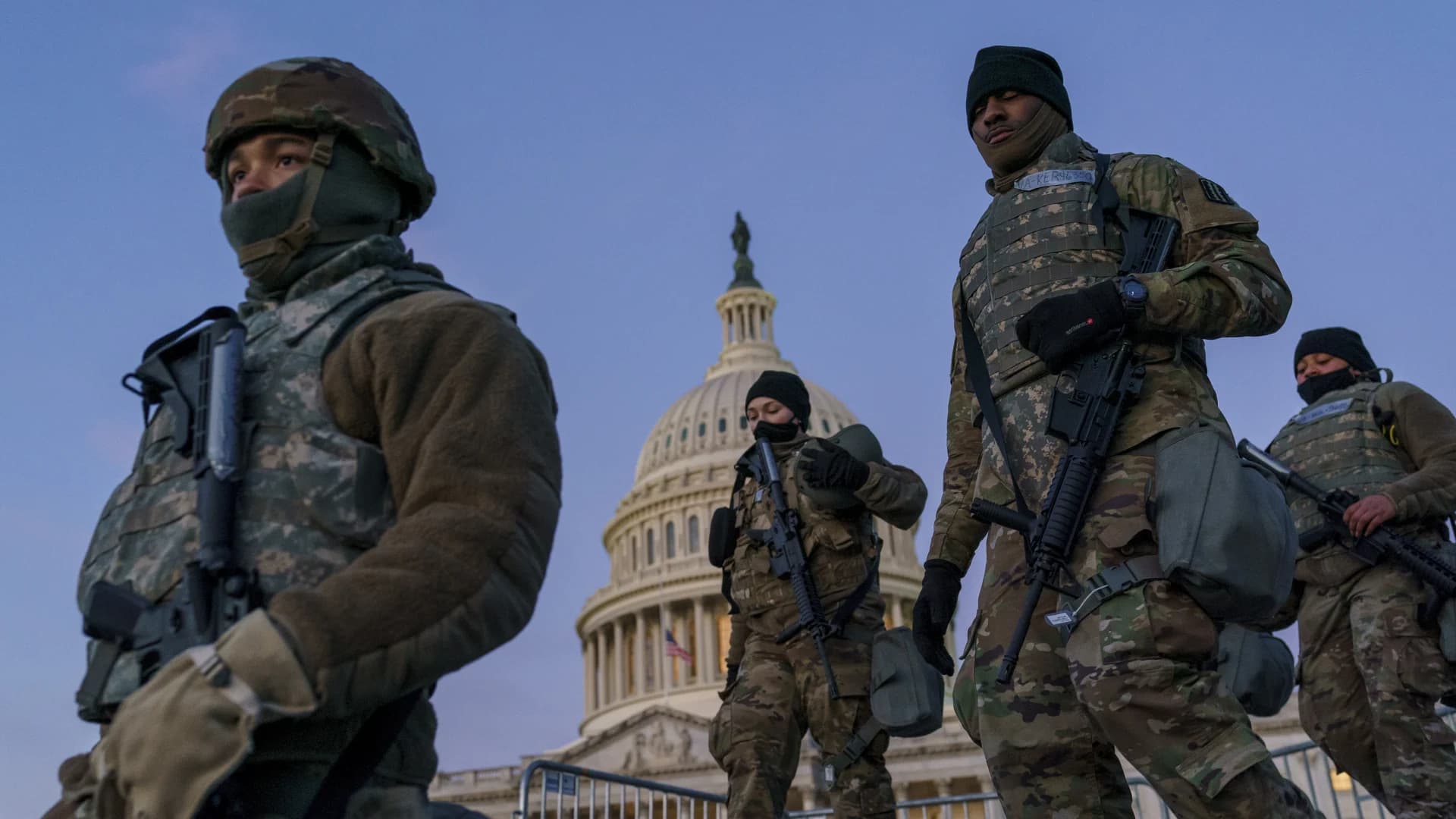 PHOTOS: Joe Biden's inauguration sees intense levels of security