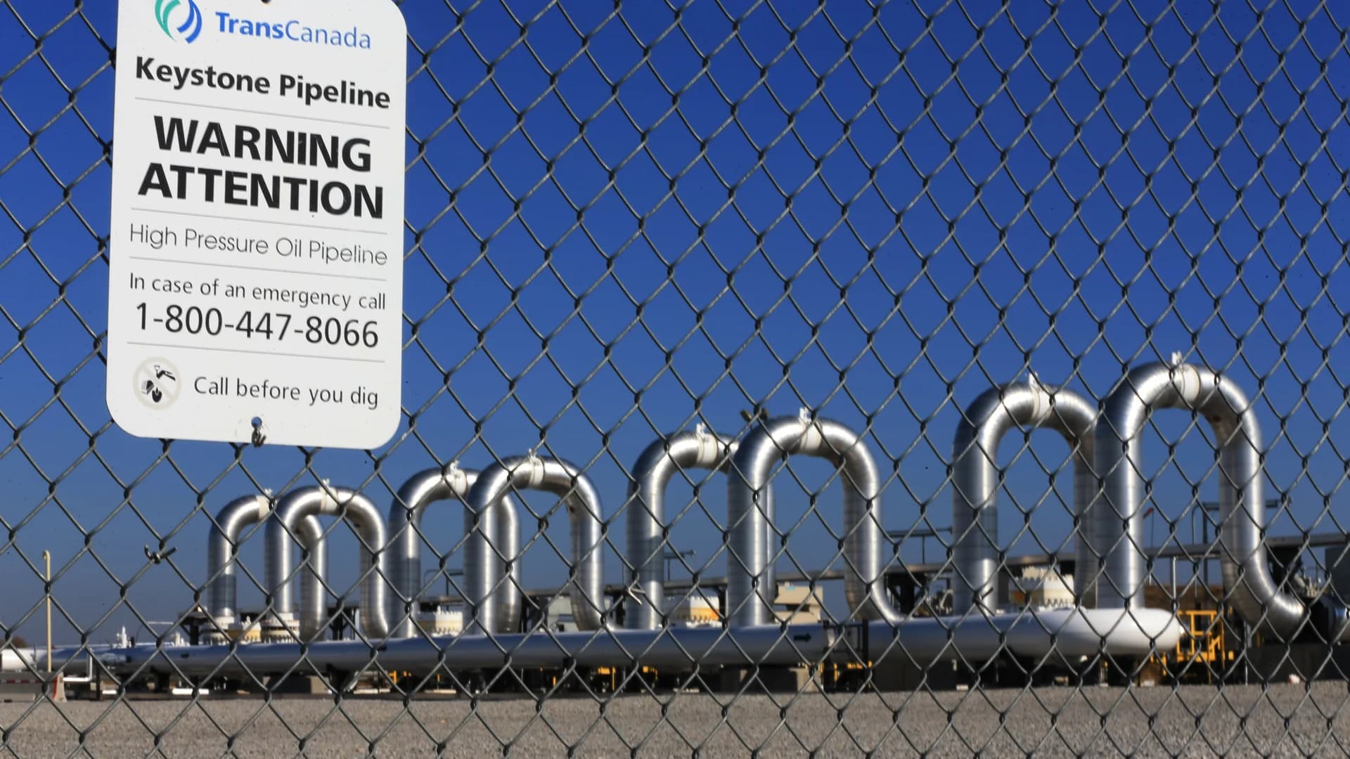 Keystone pipeline canceled after Biden had blocked permit