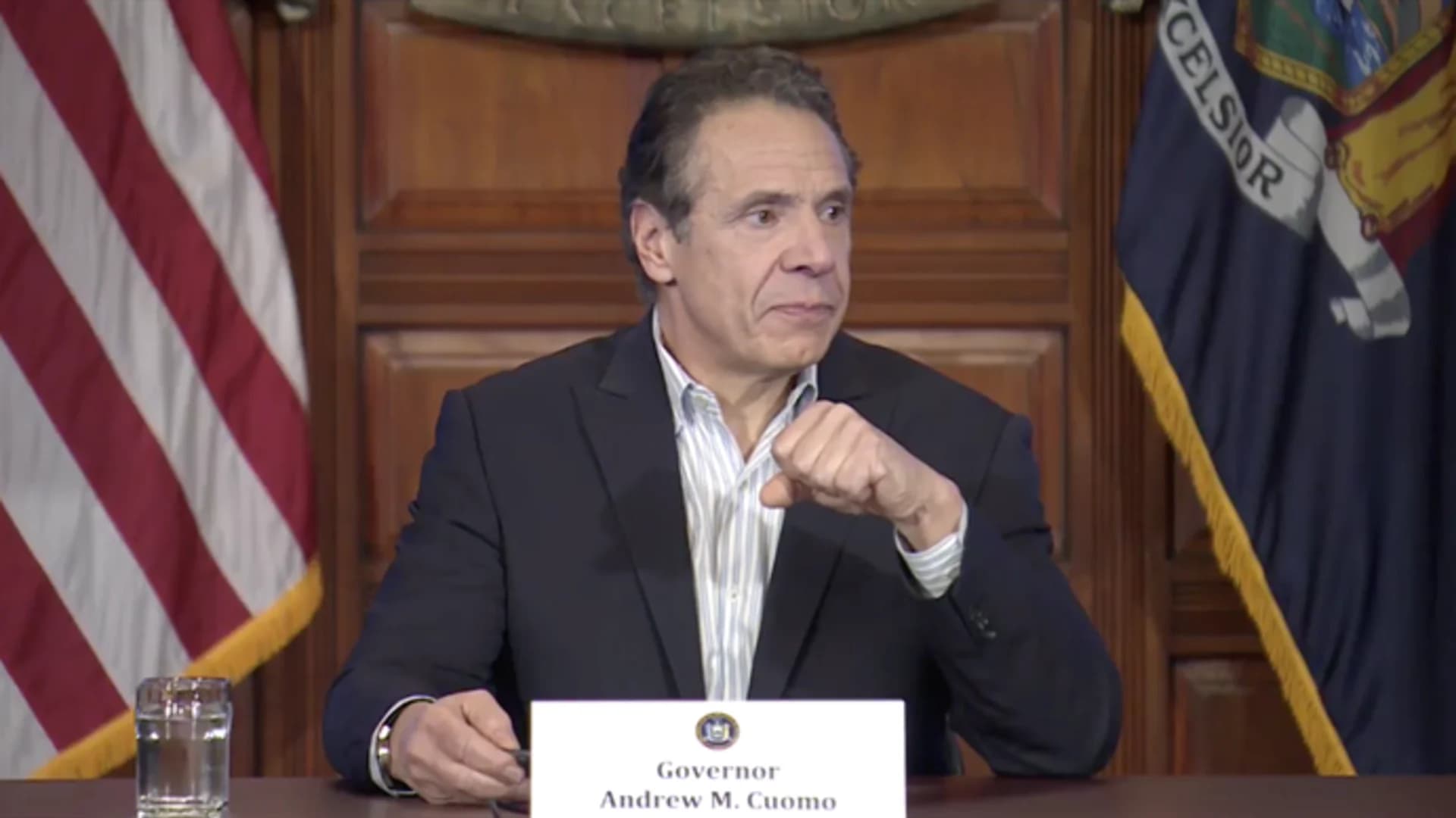 Gov. Cuomo extends order for nonessential workers to stay home, NY cases now at 59,513