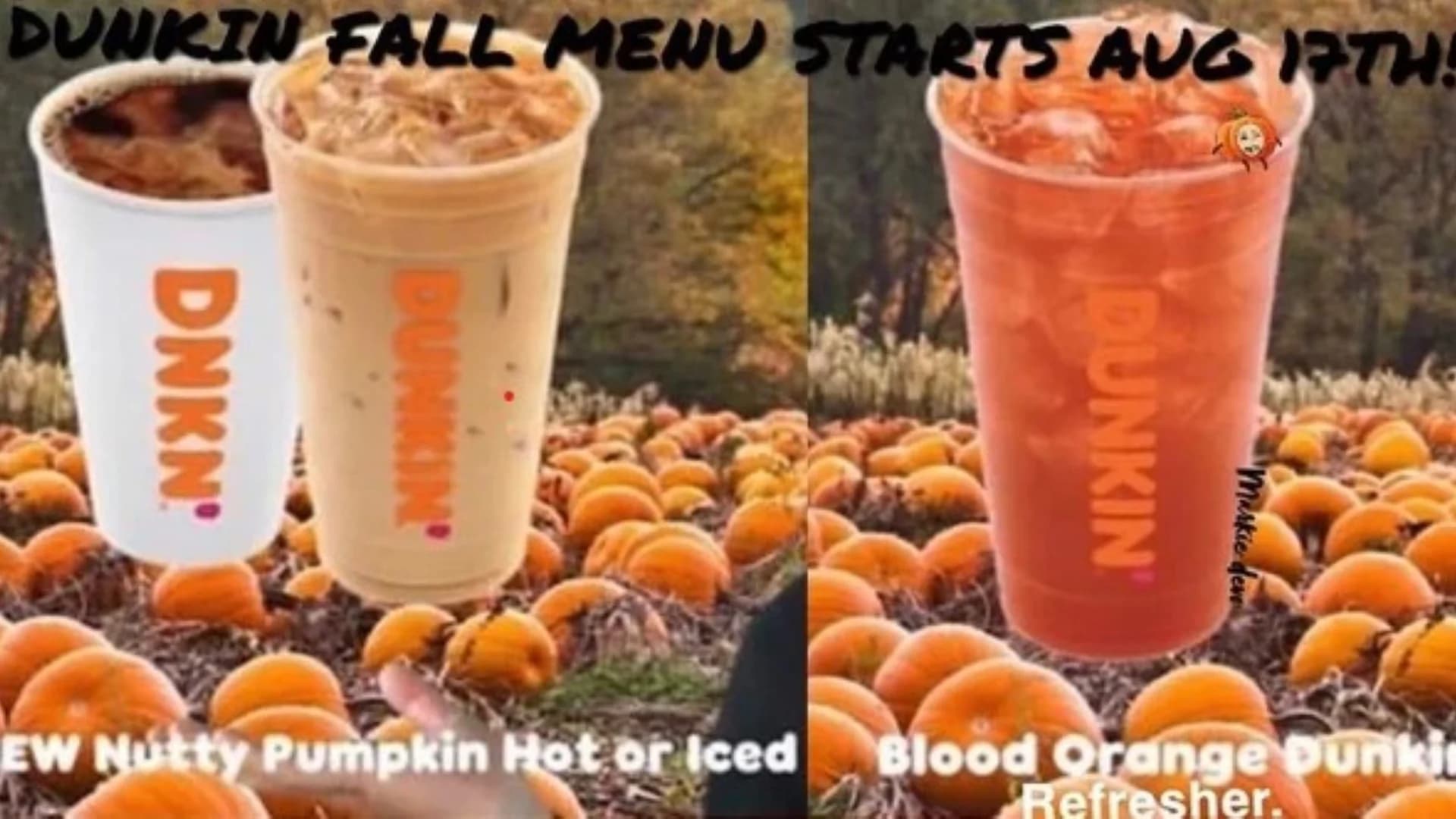WHAT’S HOT: Dunkin’ launches fall menu with 2 new drinks